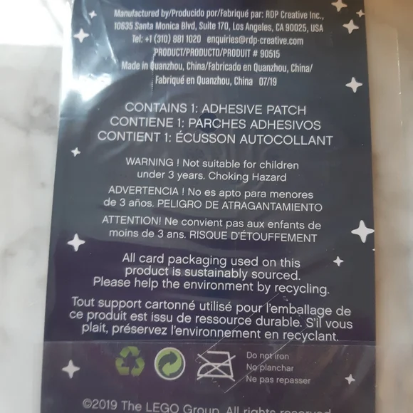 Lego space patch - Picture 2 of 2